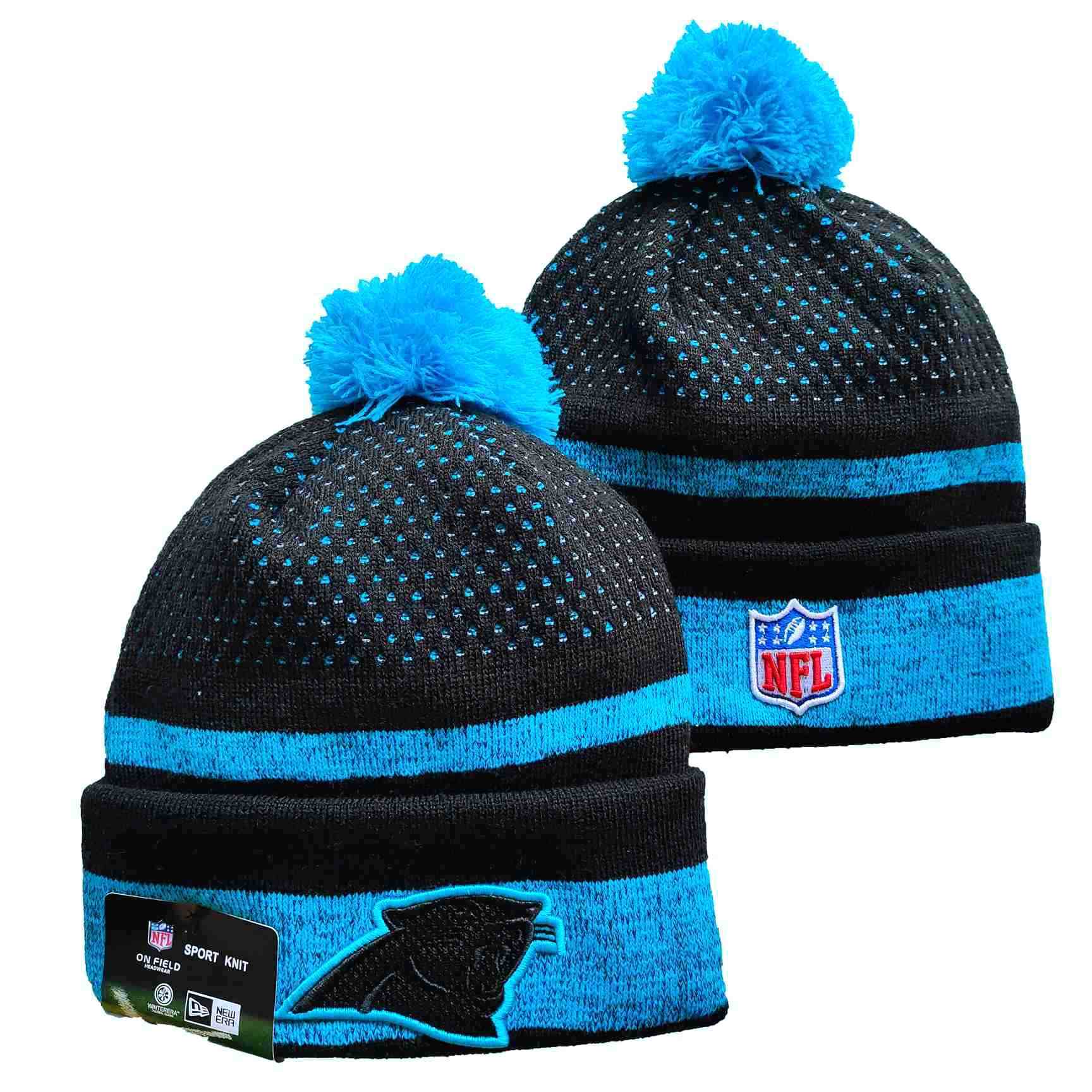 CAROLINA PANTHERS HAT KNIT YD330769