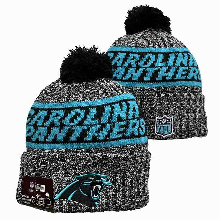 CAROLINA PANTHERS HAT KNIT YD330782