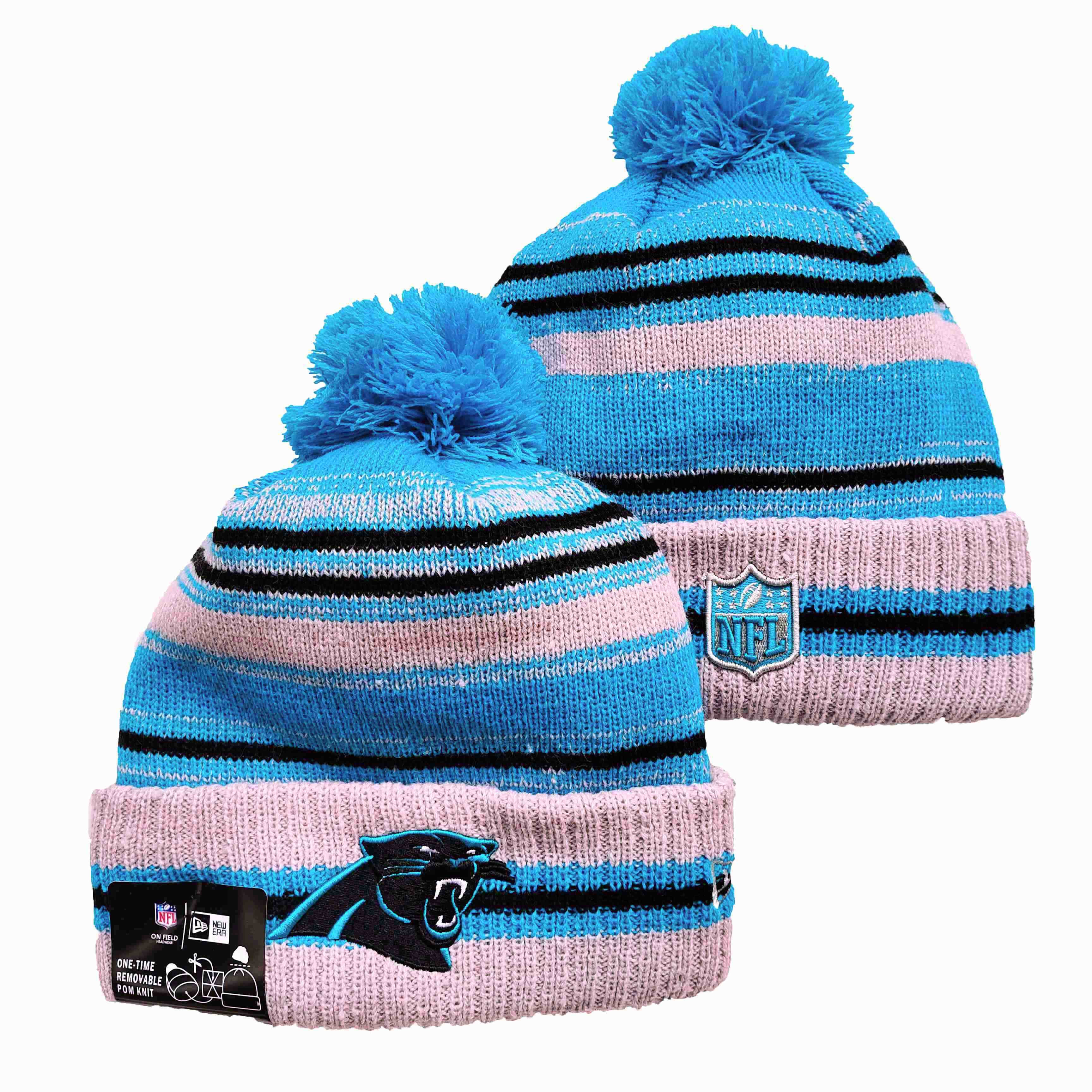 CAROLINA PANTHERS HAT KNIT YD330768