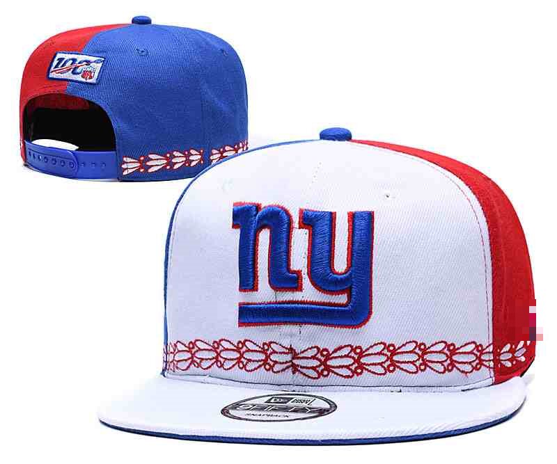 New York Giants HAT SNAPBACKS TX