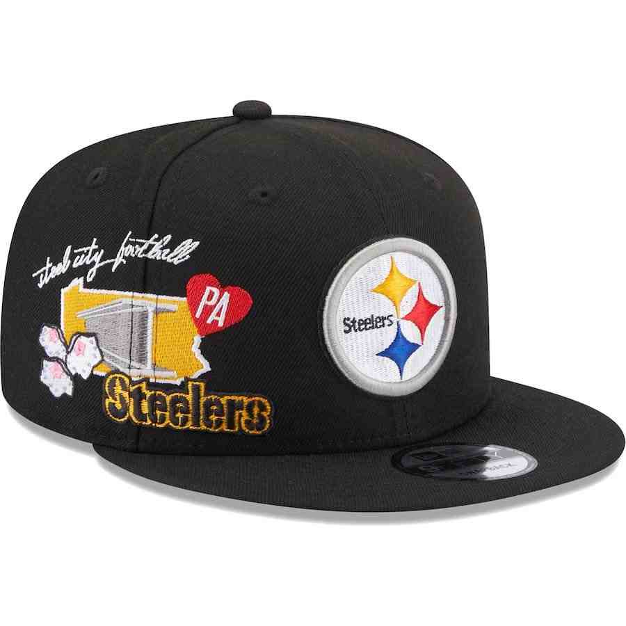 Pittsburgh Steelers HAT SNAPBACKS TX1