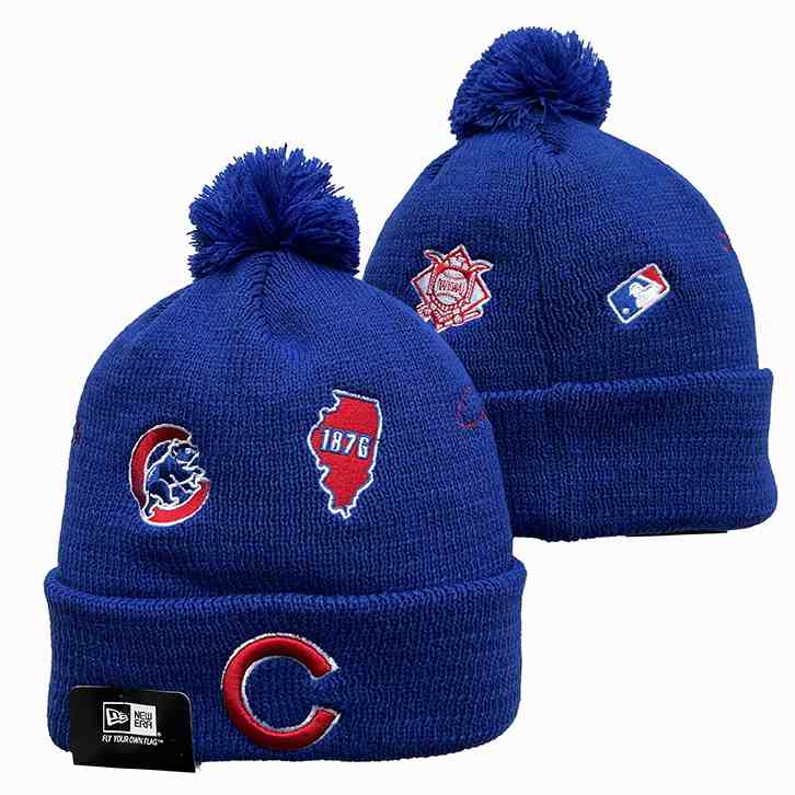 Chicago Cubs knit hat YD1