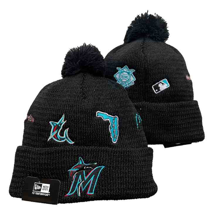 Miami Marlins knit hat YD