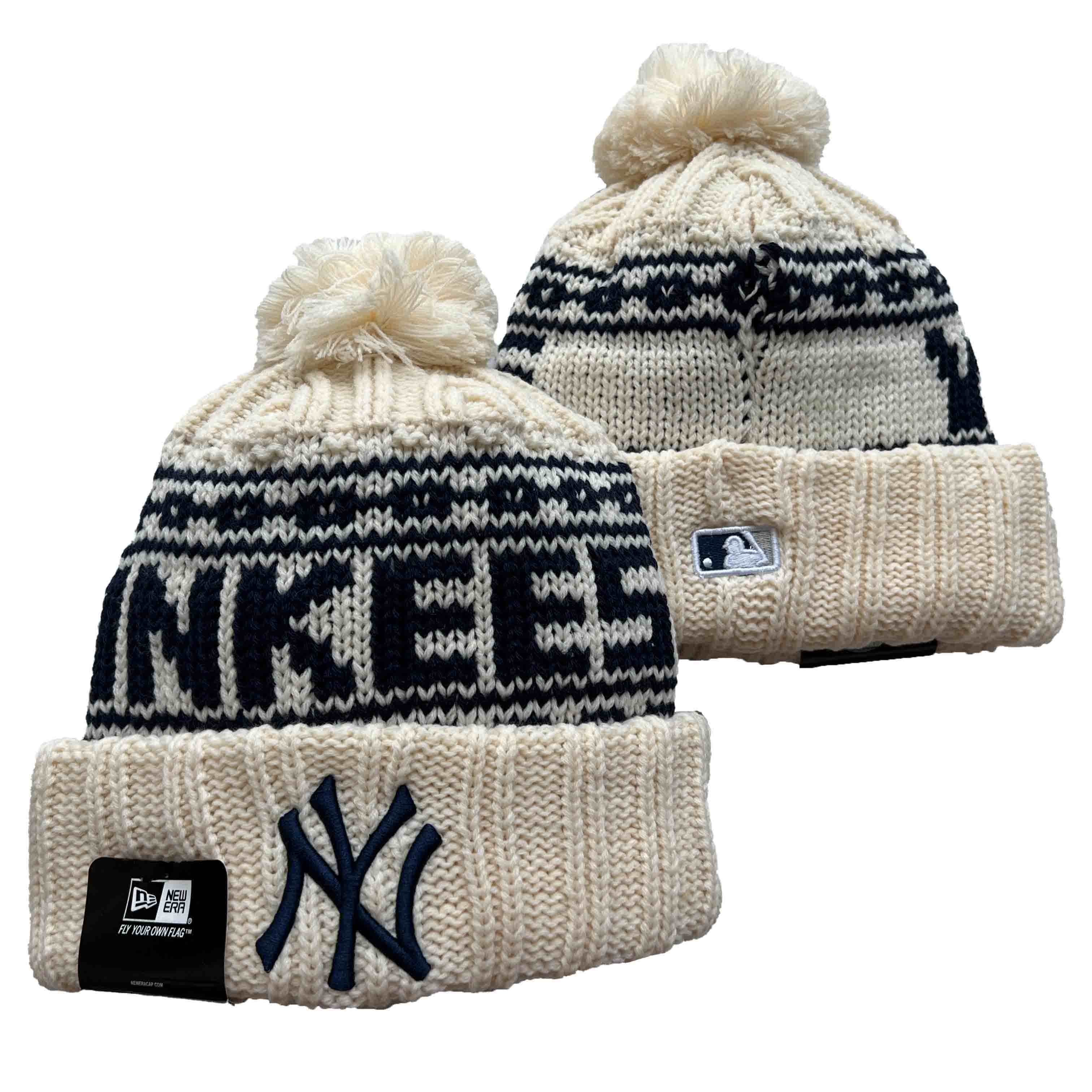 MLB NEW YORK YANKEES knit hat YD8