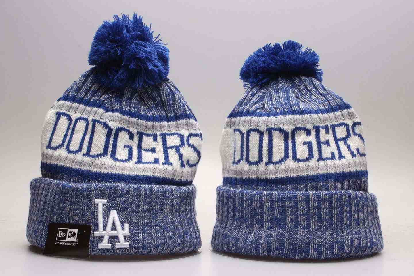 Los Angeles Dodgers knit hat YP6