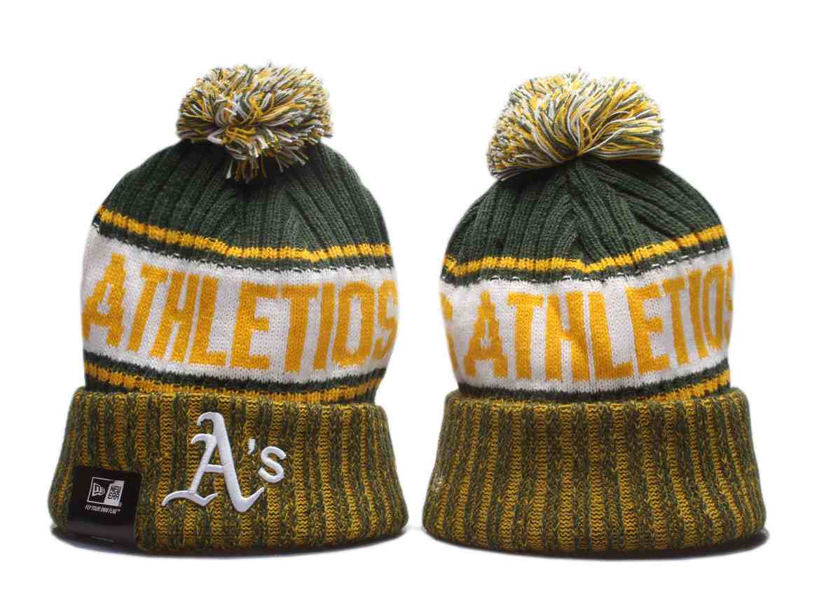 Oakland Athletics knit hat YP