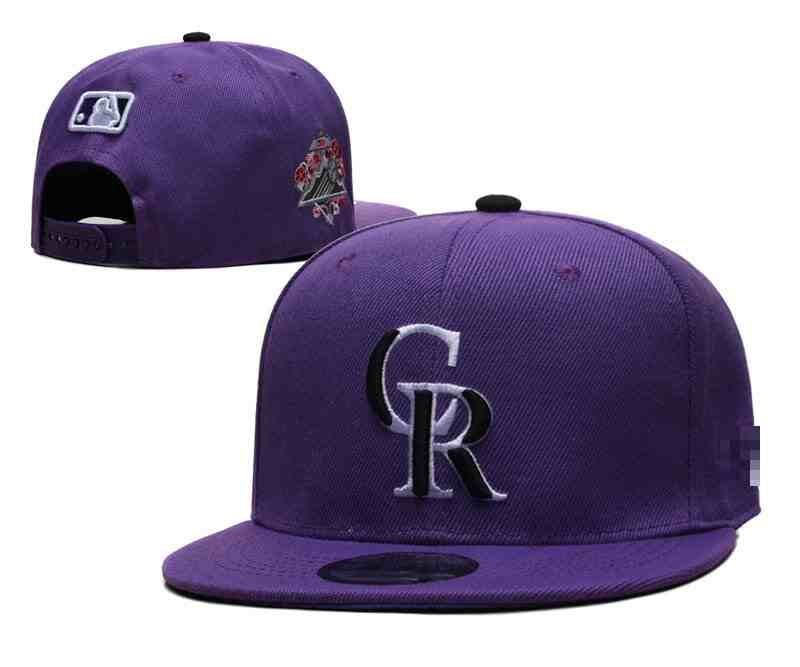Colorado Rockies SNAPBACK CAPS SA