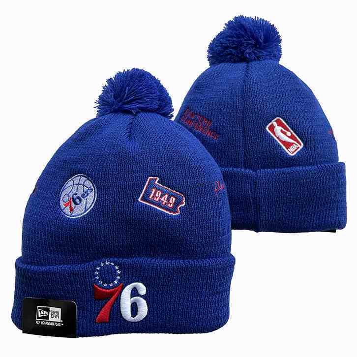 Philadelphia 76ers knit hat YD1