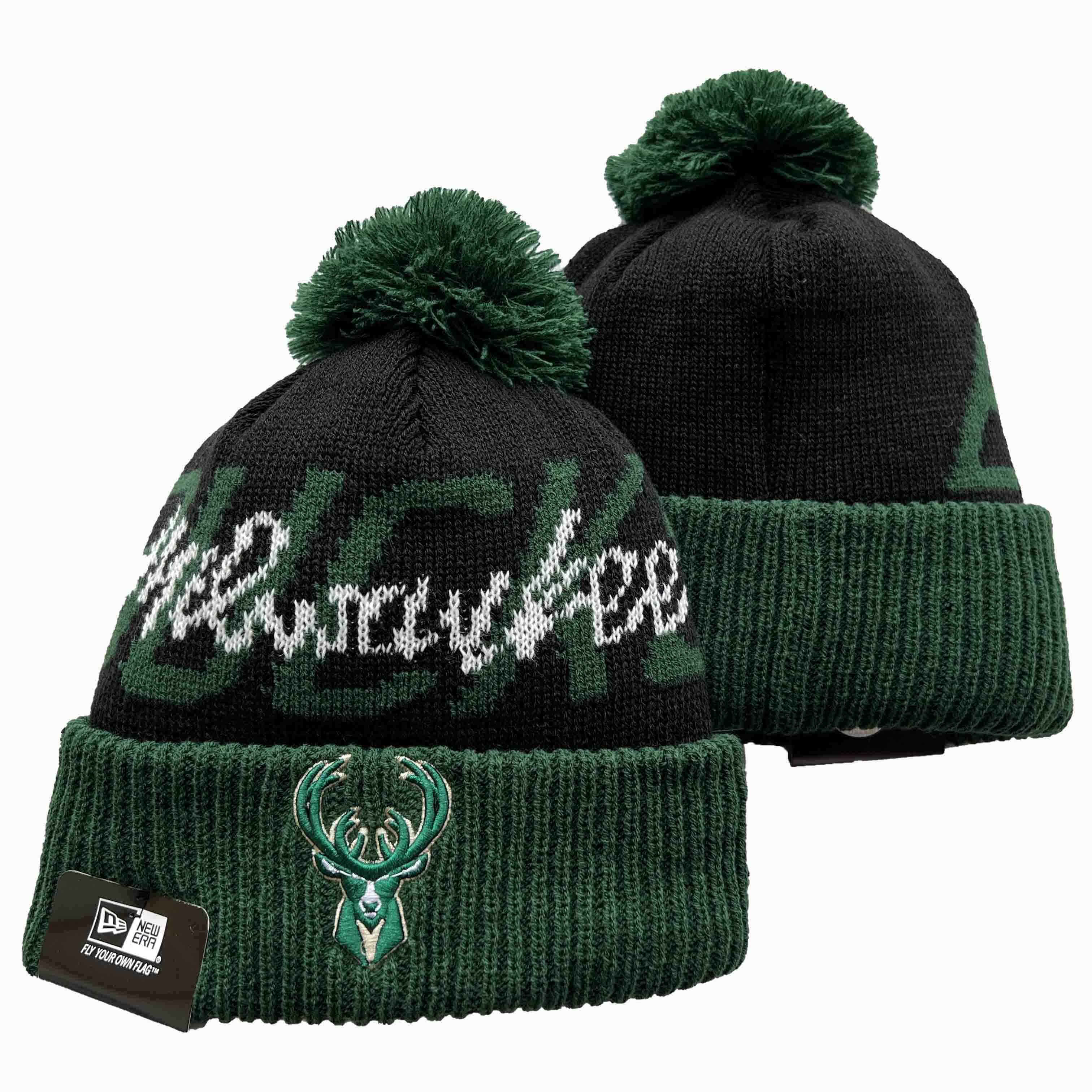 Milwaukee Bucks knit hat YD2