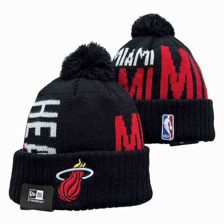 Miami Heat knit hat YD1