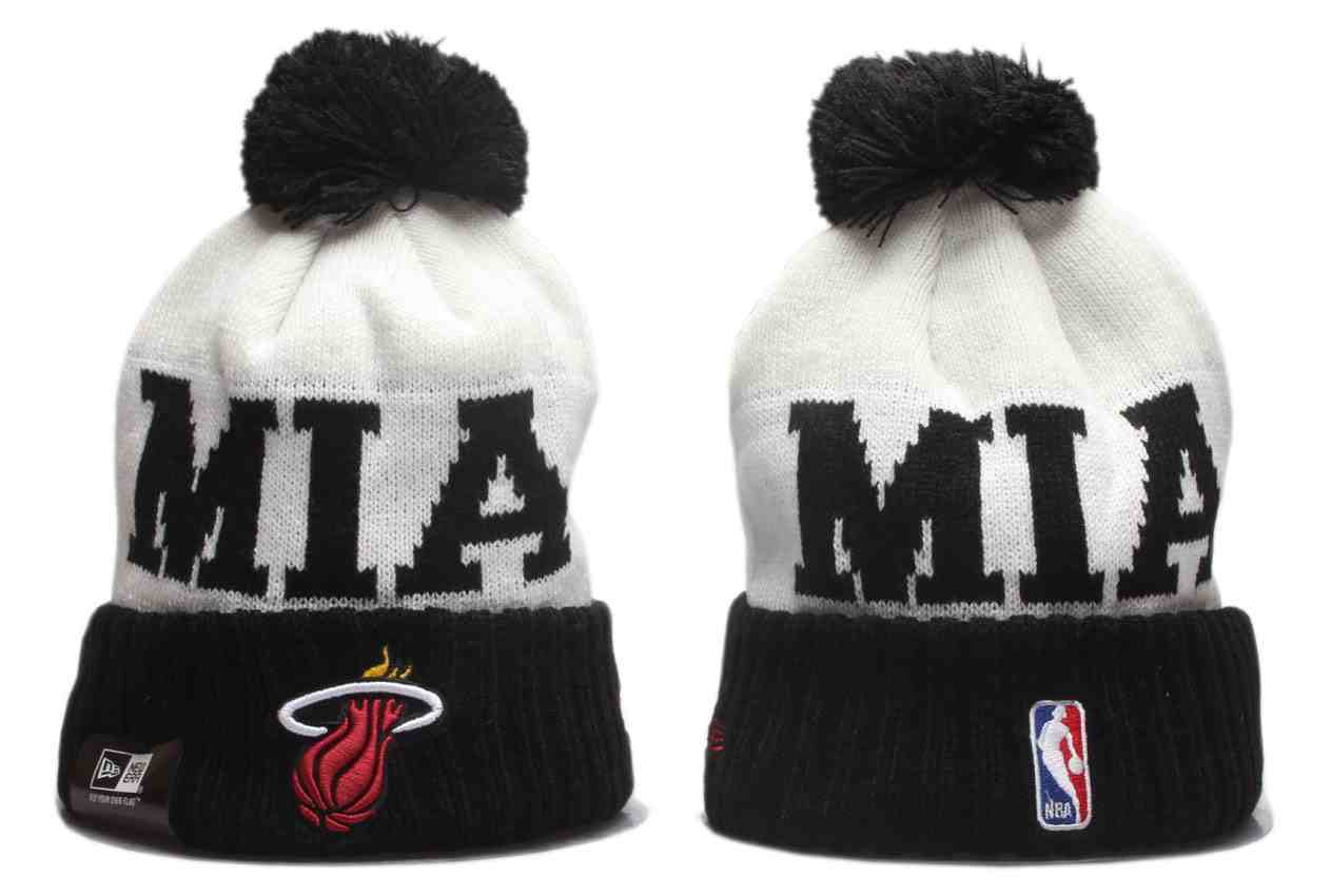 Miami Heat knit hat YP1