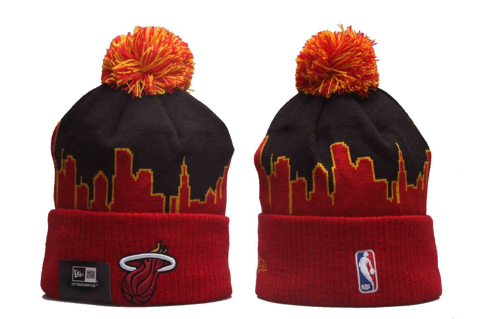 Miami Heat knit hat YP