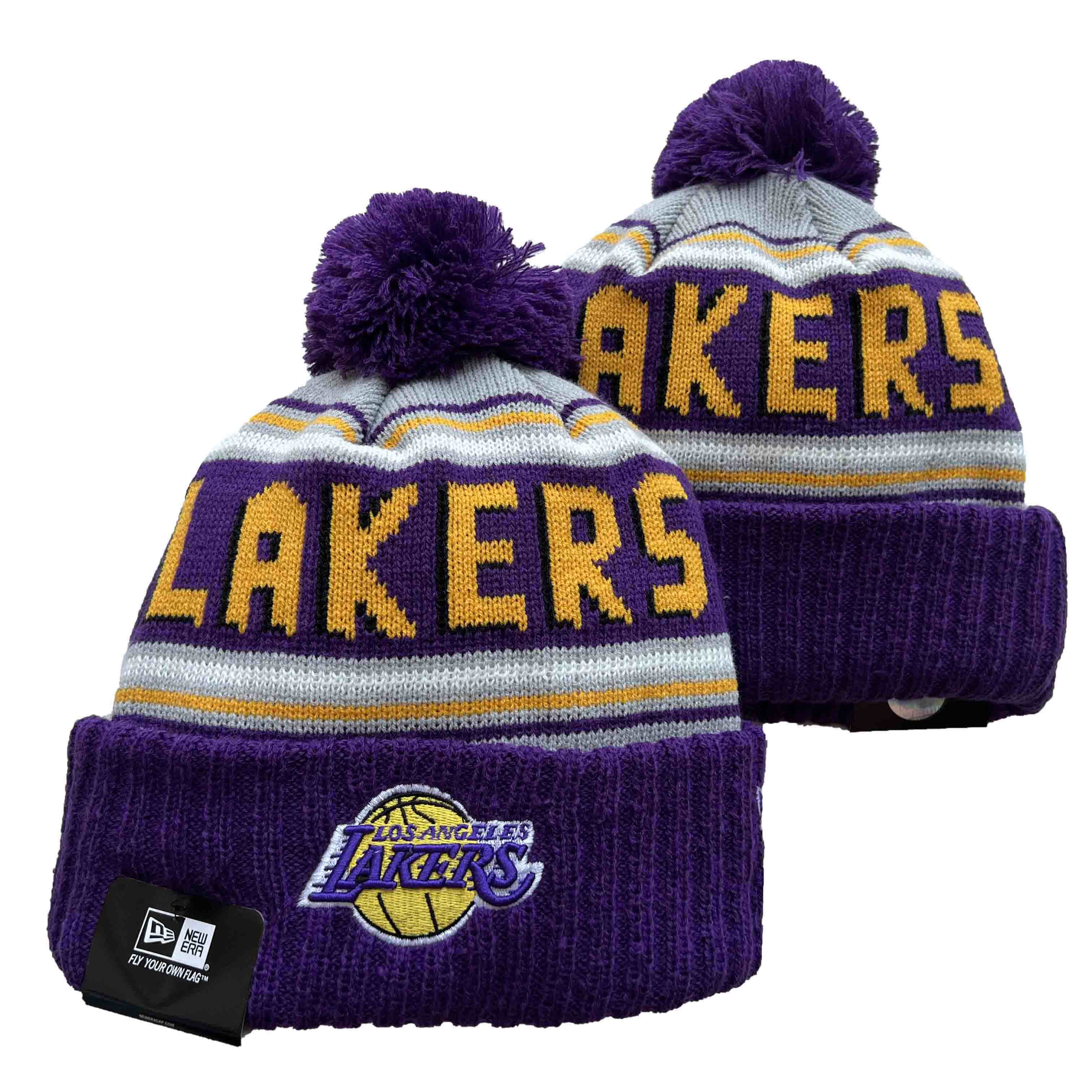 Los Angeles Lakers knit hat YD4