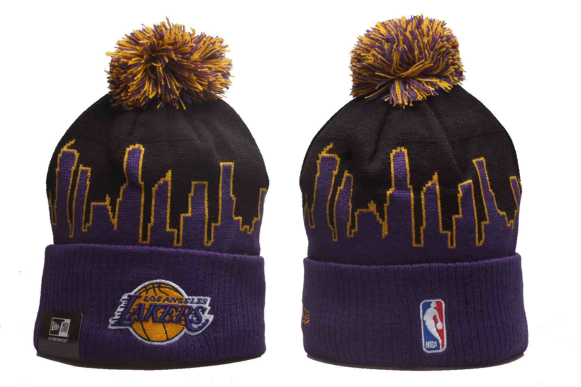 Los Angeles Lakers knit hat YP4