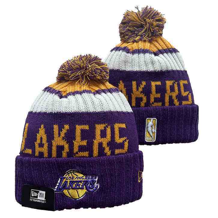 Los Angeles Lakers knit hat YD5