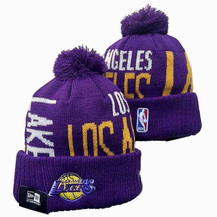 Los Angeles Lakers knit hat YD9