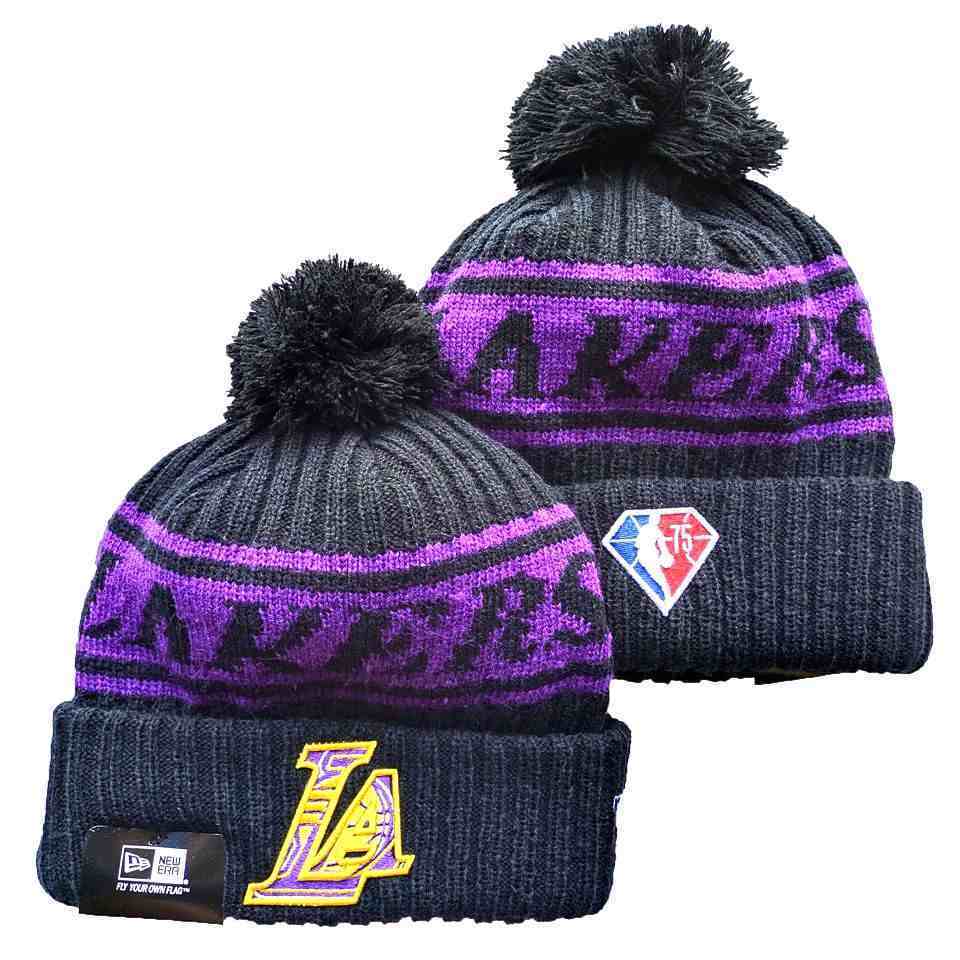 Los Angeles Lakers knit hat YD1