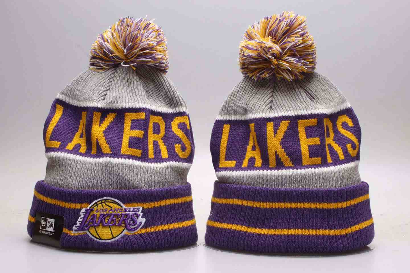 Los Angeles Lakers knit hat YP8