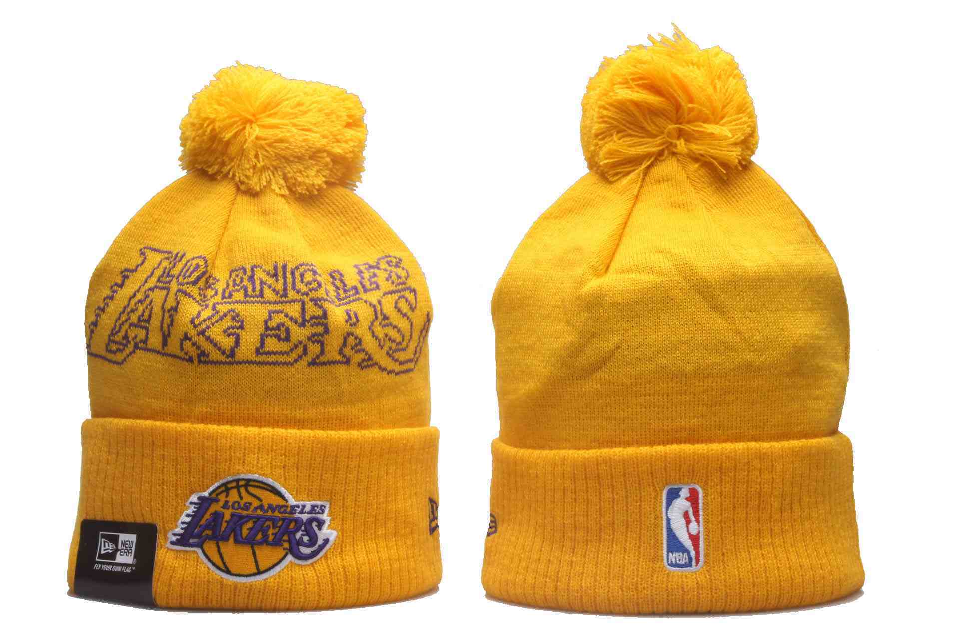 Los Angeles Lakers knit hat YP2