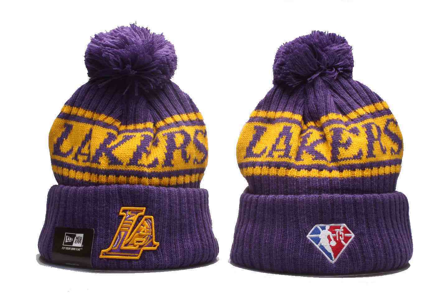 Los Angeles Lakers knit hat YP6