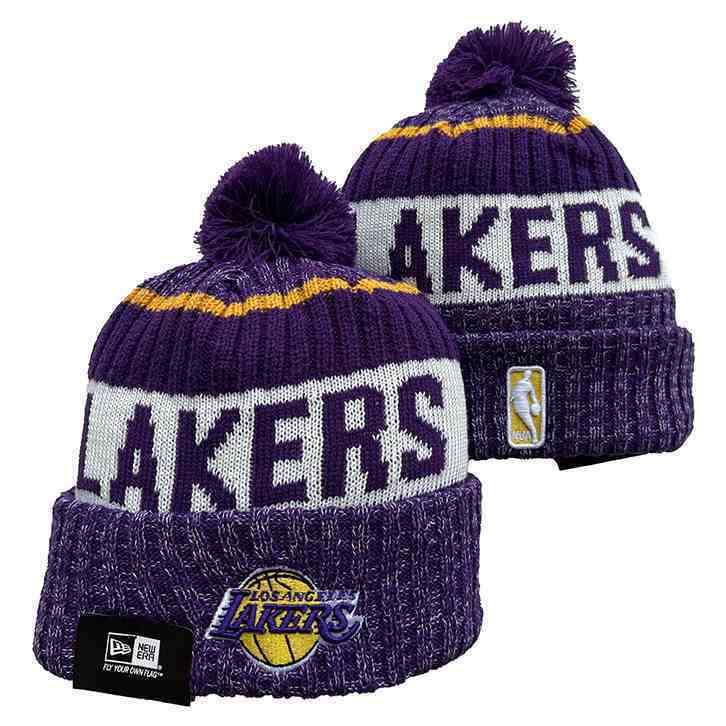 Los Angeles Lakers knit hat YD2