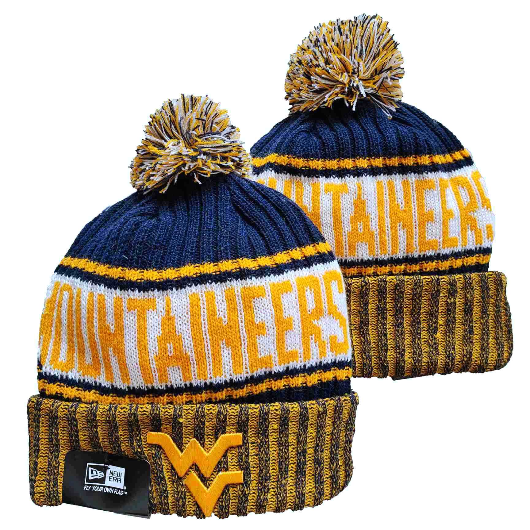 West Virginia Mountaineers knit hat YD