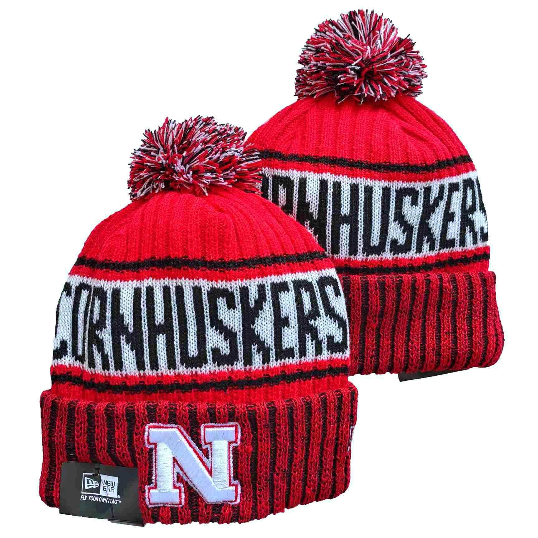 Nebraska Huskers knit hat YD1