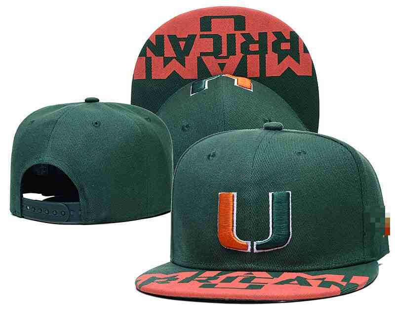 Miami Hurricanes  Snapback CAP SA1