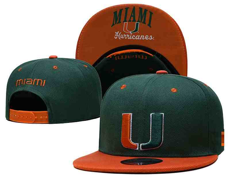 Miami Hurricanes  Snapback CAP SA