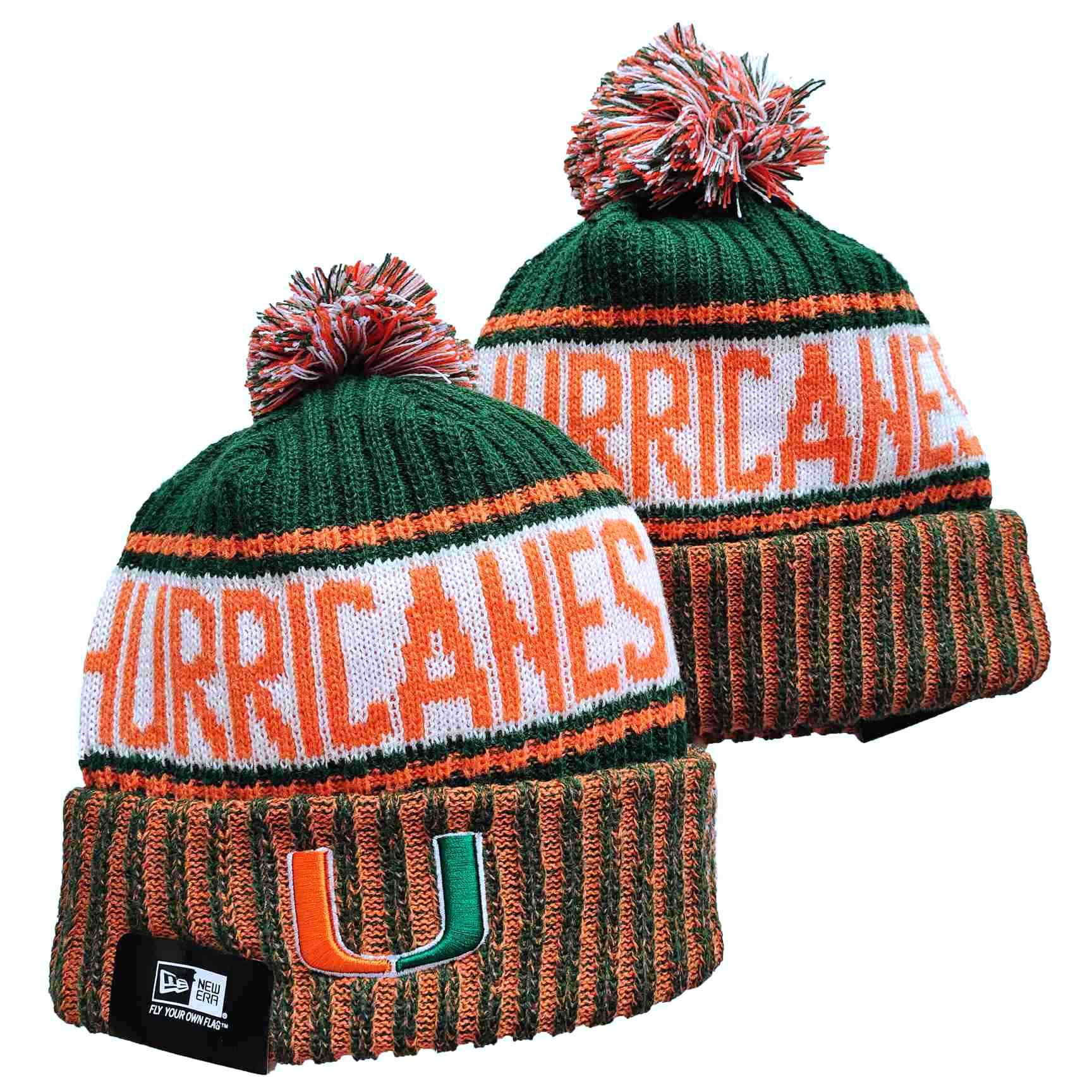 Miami Hurricanes knit hat YD