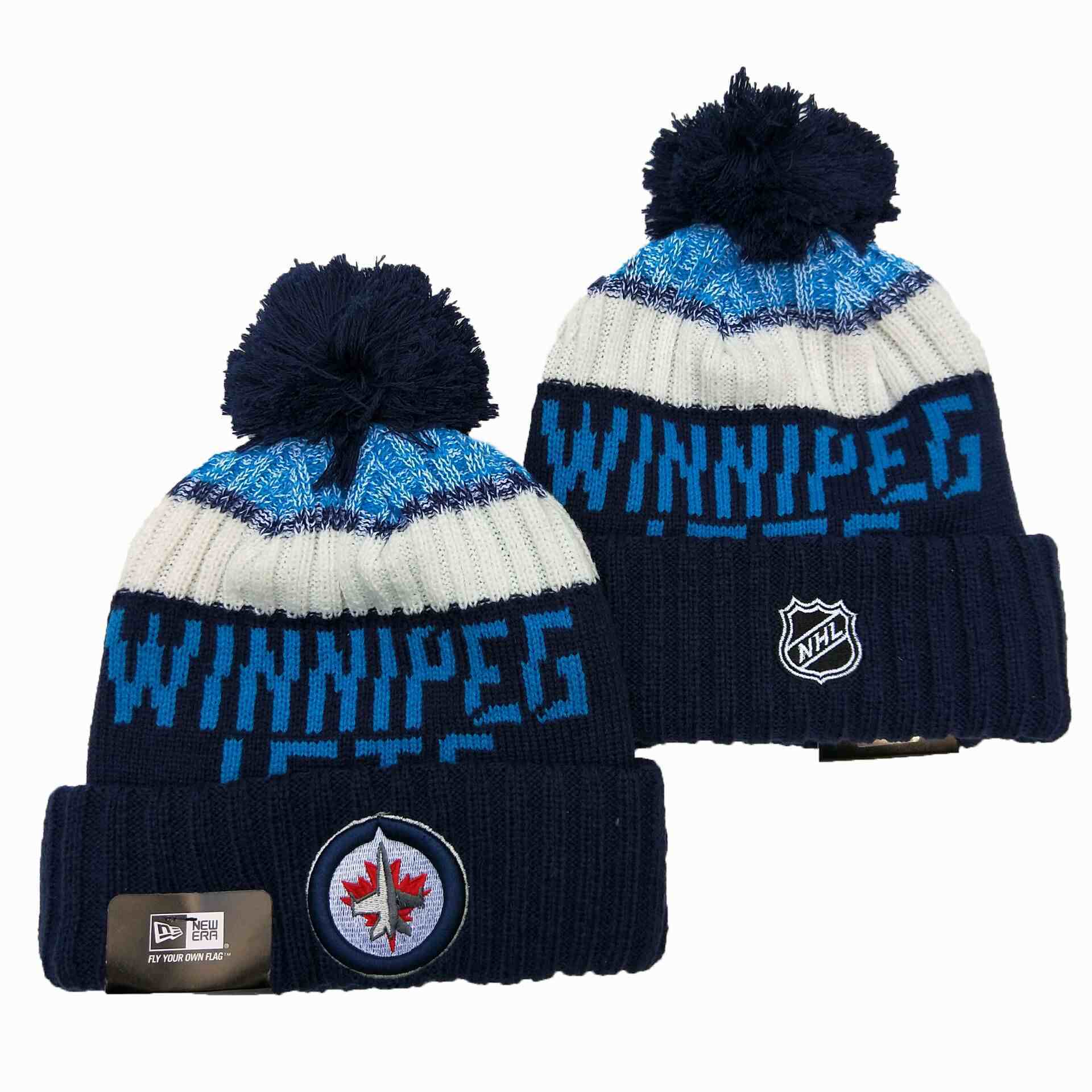 Winnipeg Jets knit hat YD1