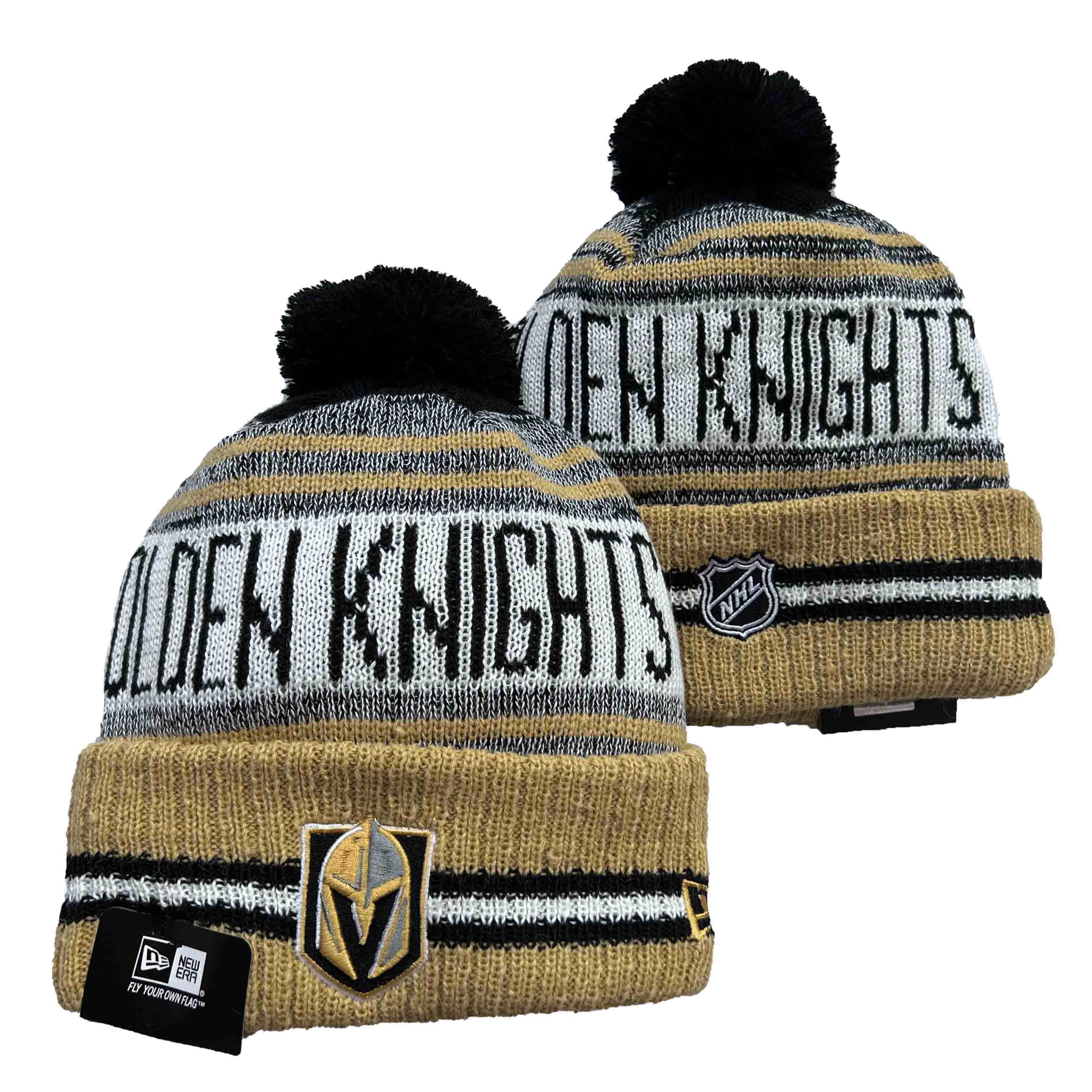 Vegas Golden Knights knit hat YD