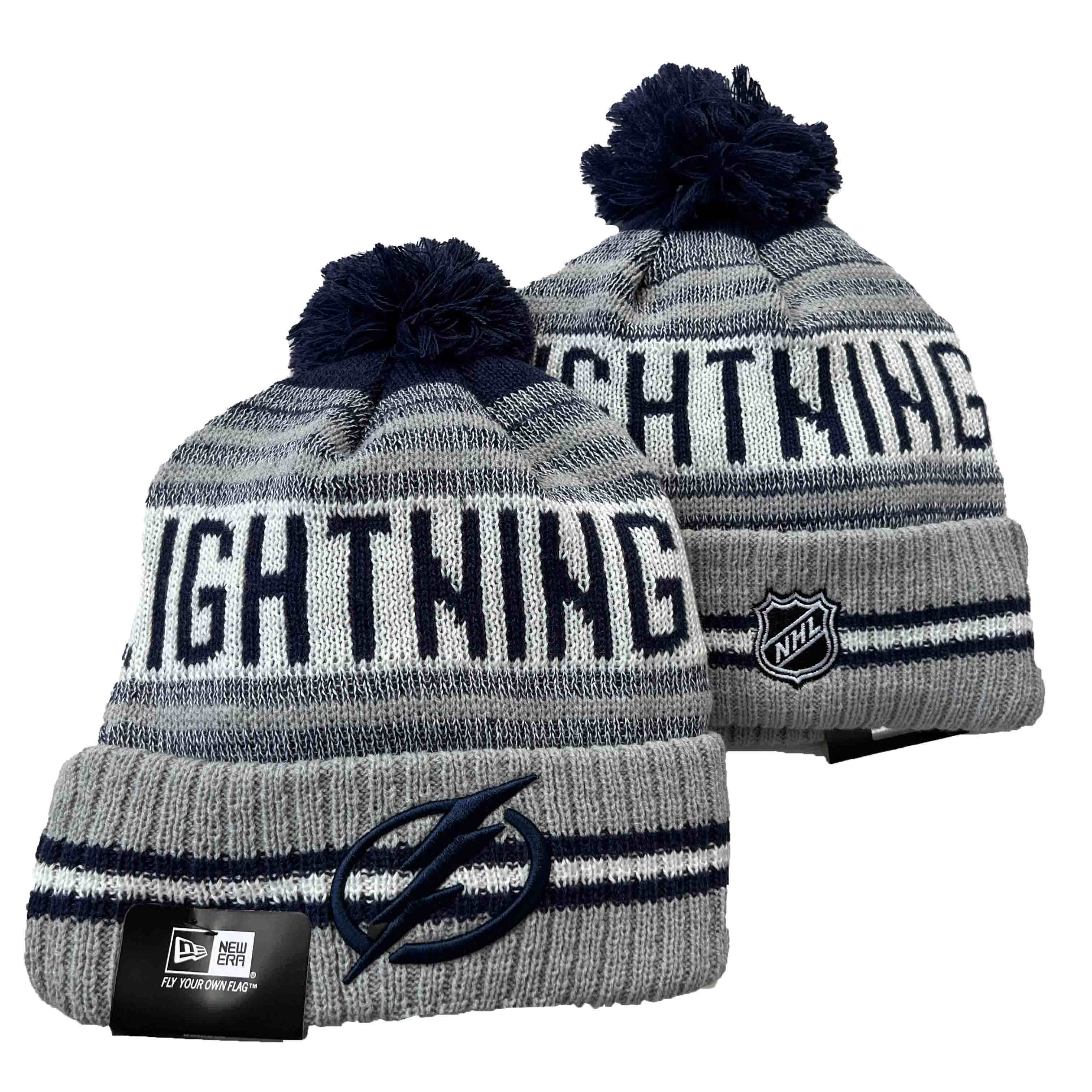 Tampa Bay Lightning knit hat YD