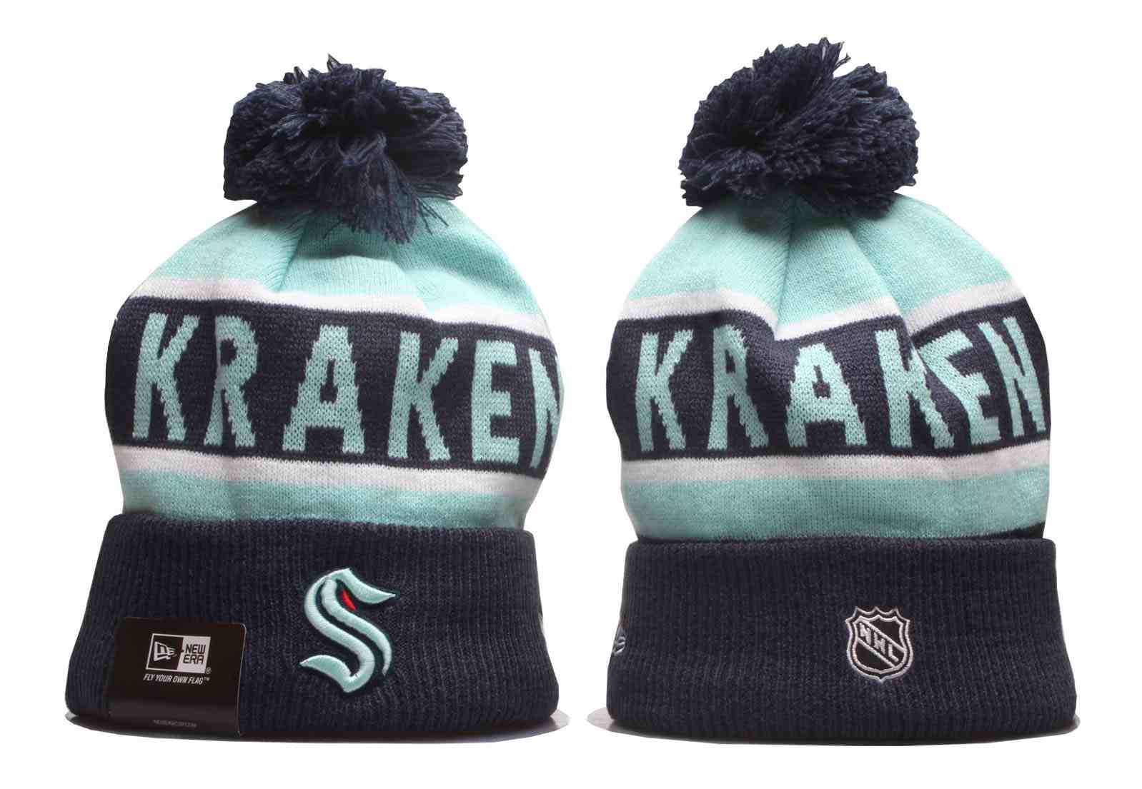 Seattle Kraken knit hat YP