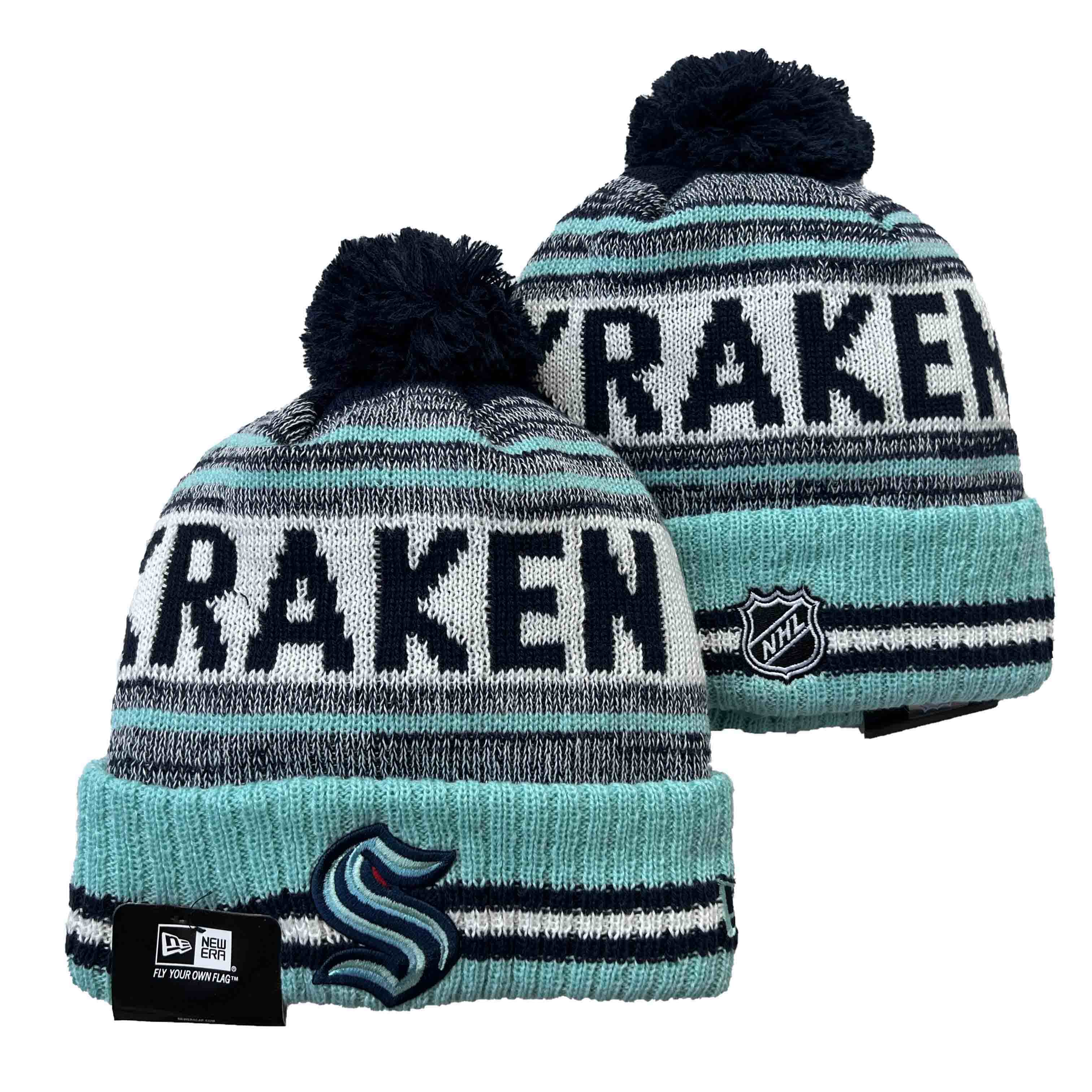 Seattle Kraken knit hat YD