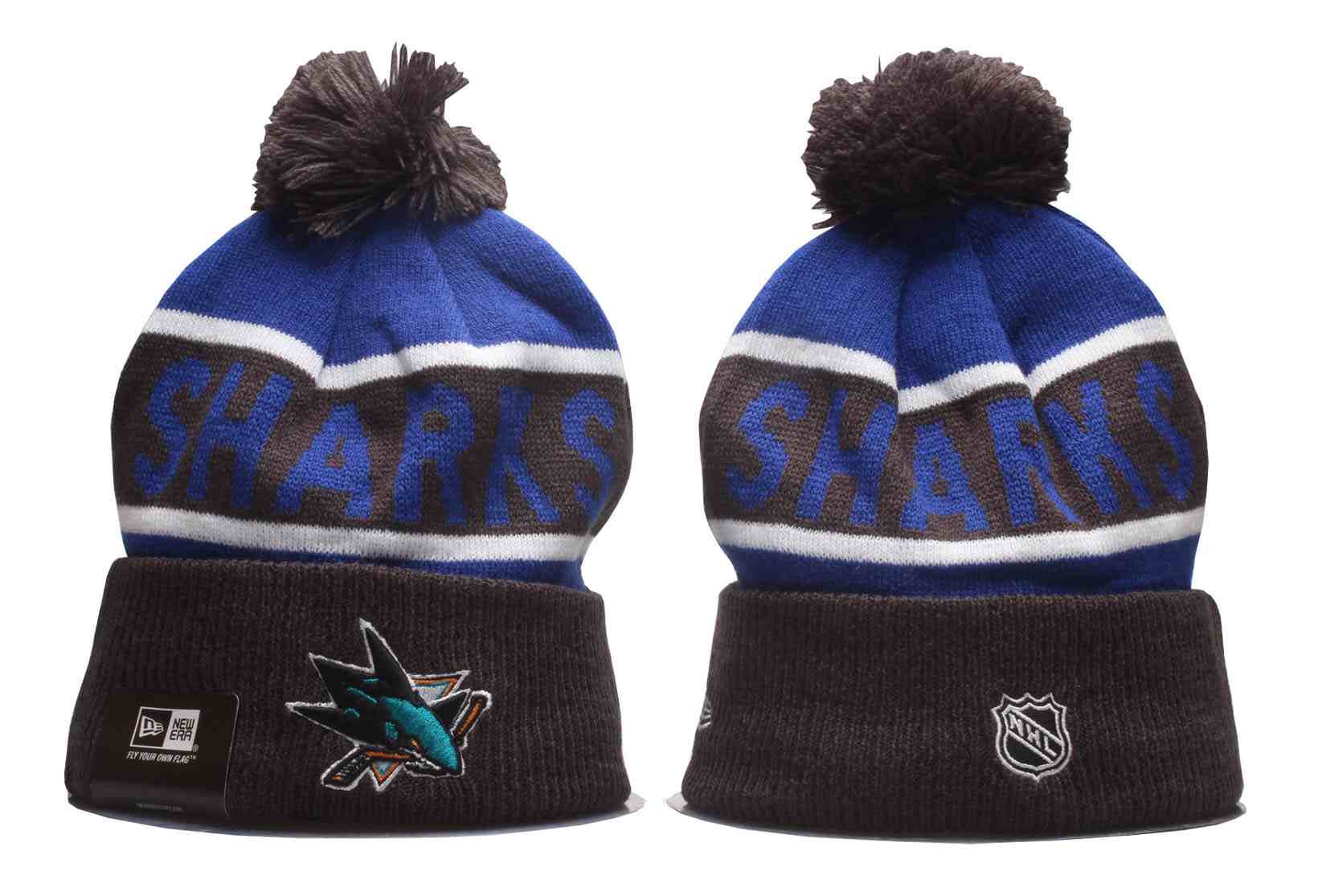 SAN JOSE SHARKS knit hat YP1
