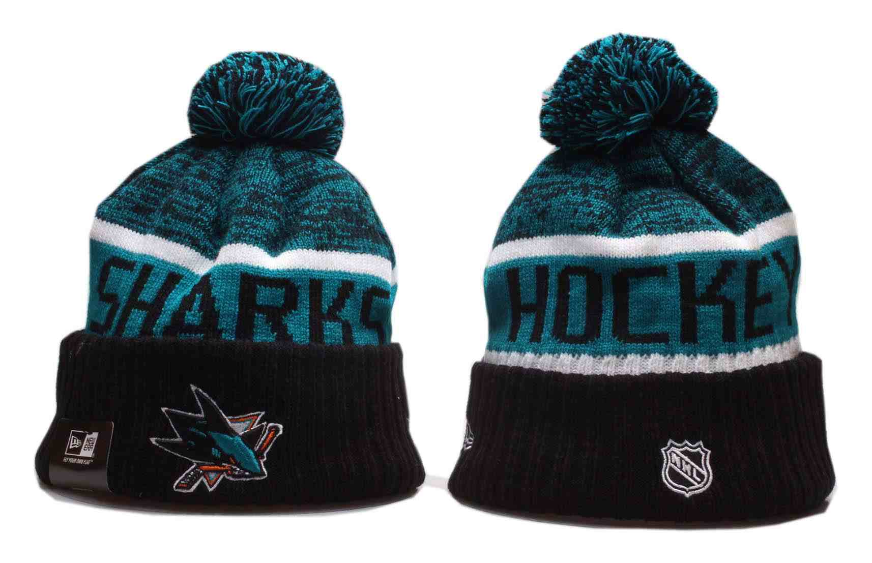 SAN JOSE SHARKS knit hat YP