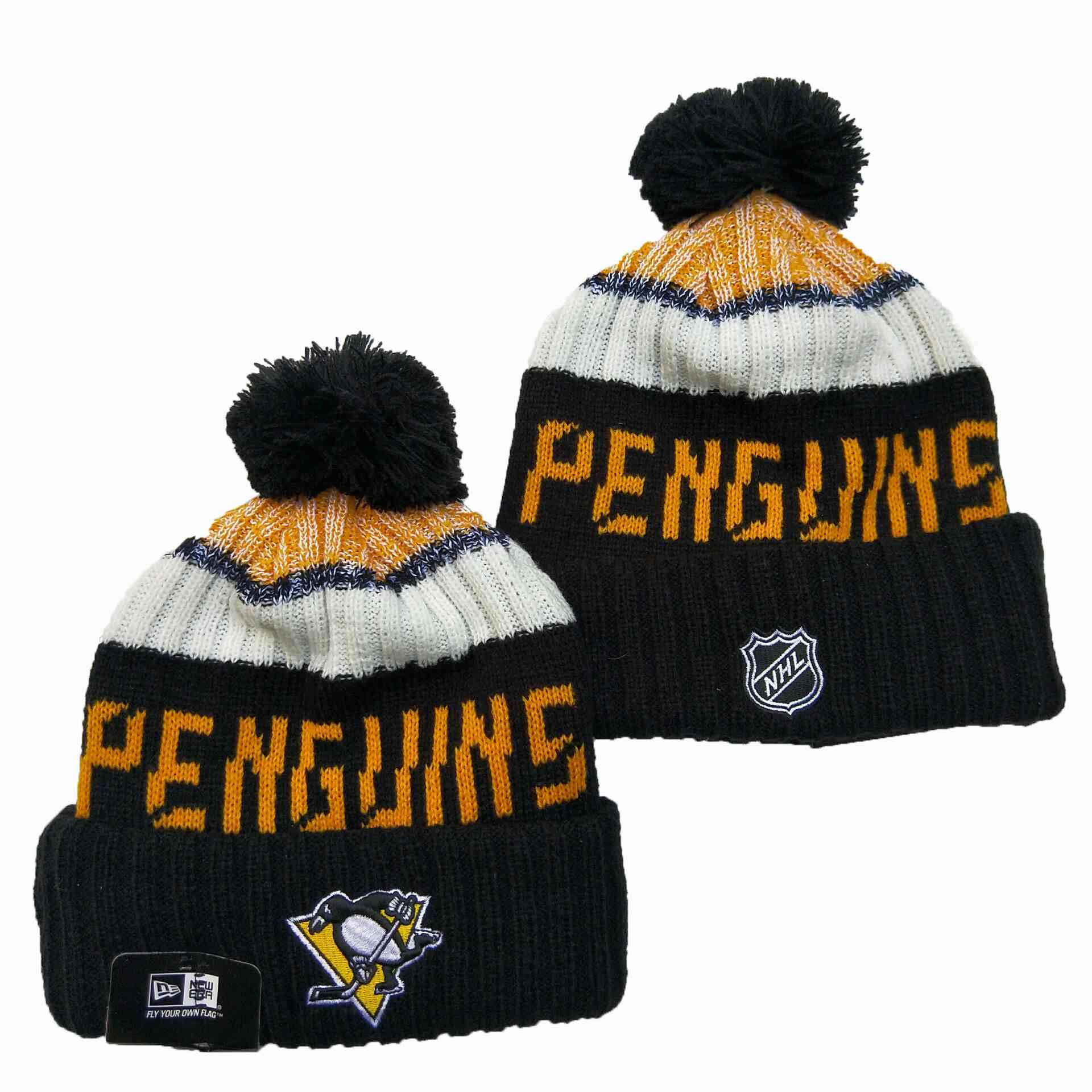 PITTSBURGH PENGUINS knit hat YD1