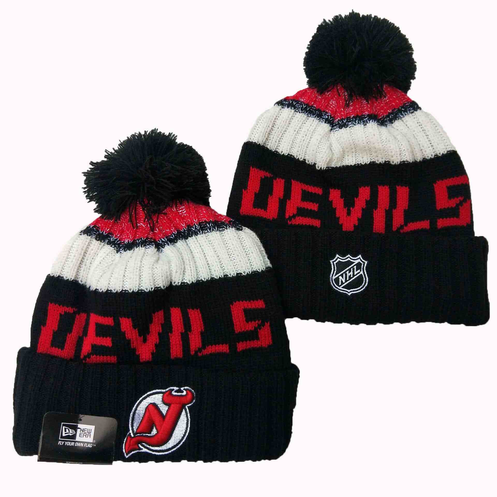 New Jersey Devils knit hat YD1