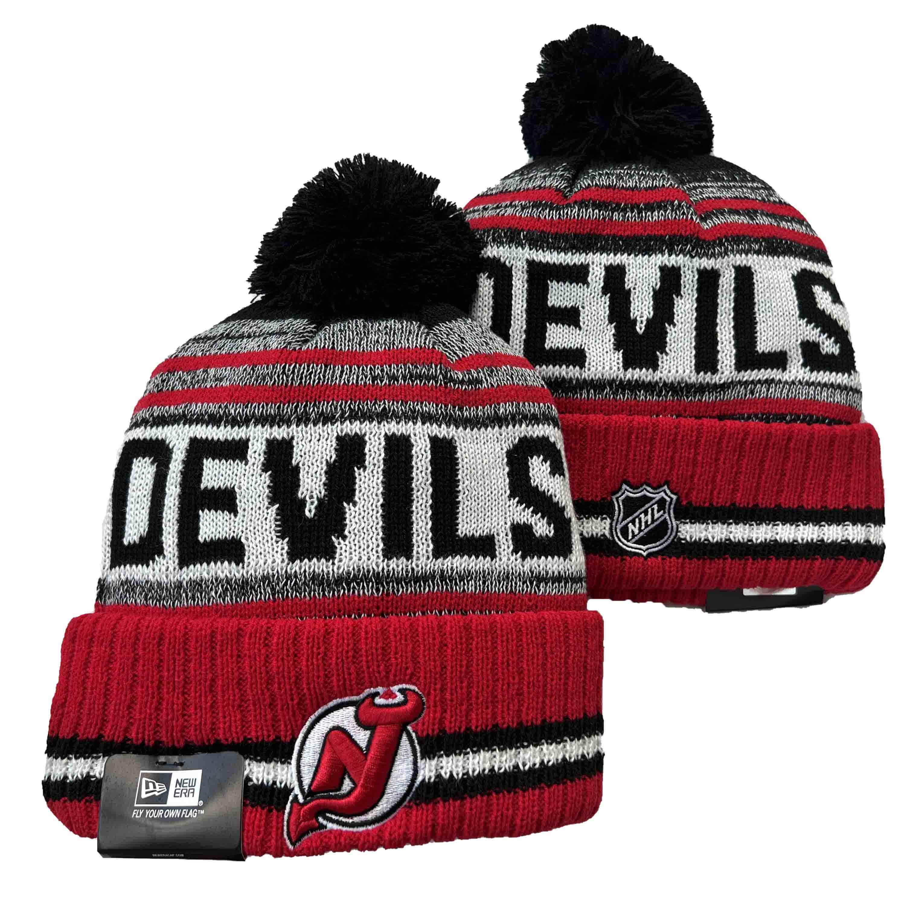 New Jersey Devils knit hat YD
