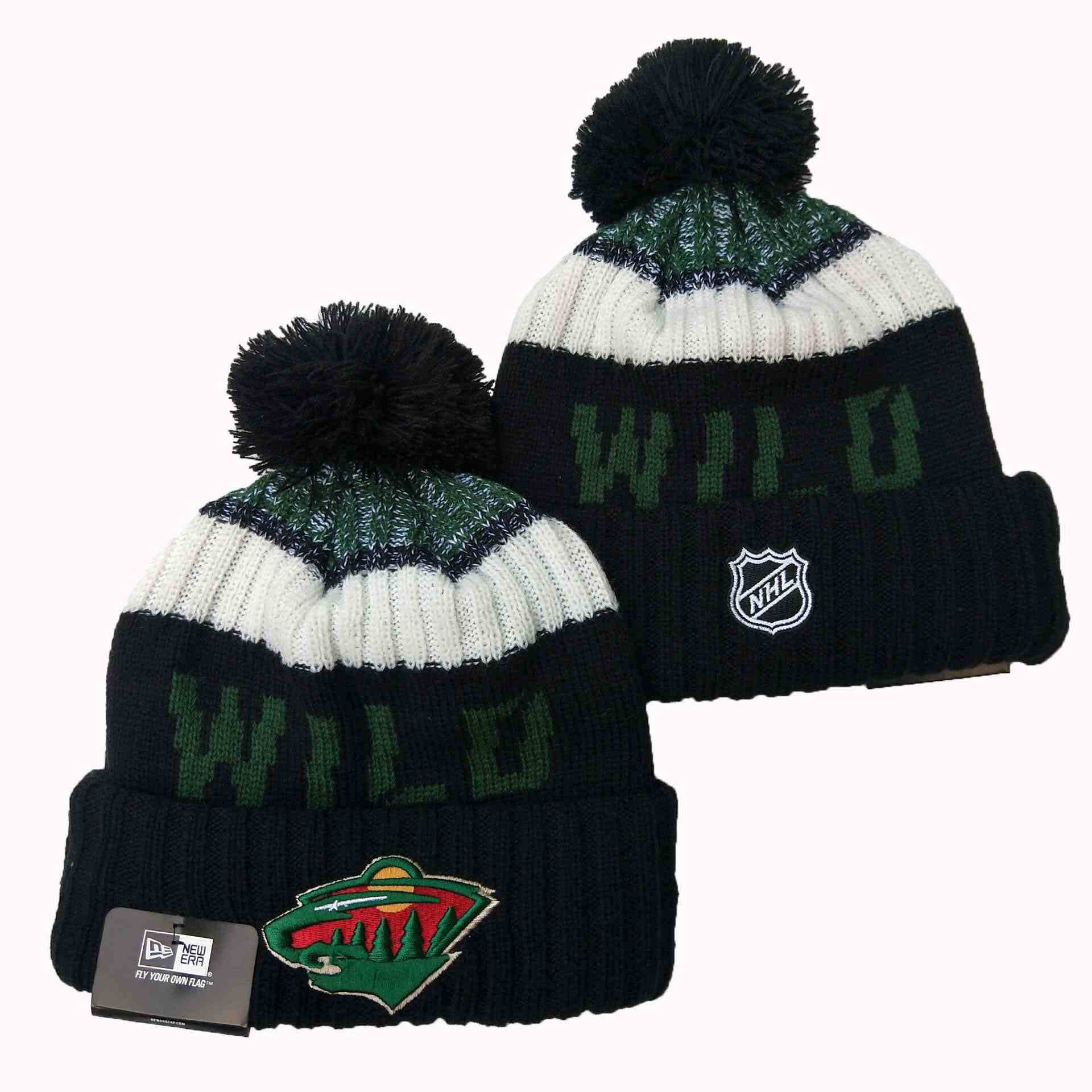 Minnesota Wild knit hat YD1