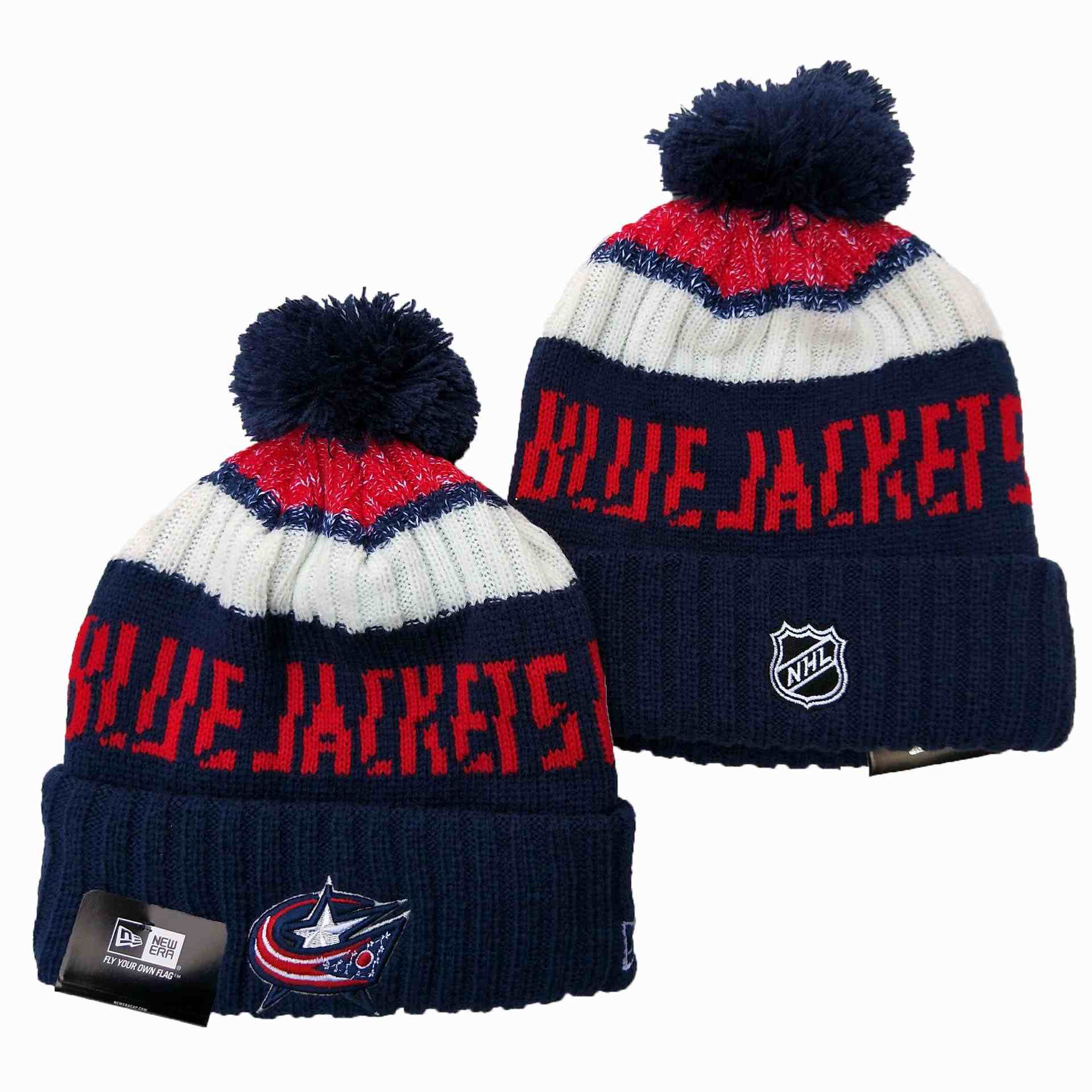 Columbus Blue Jackets  knit hat YD1
