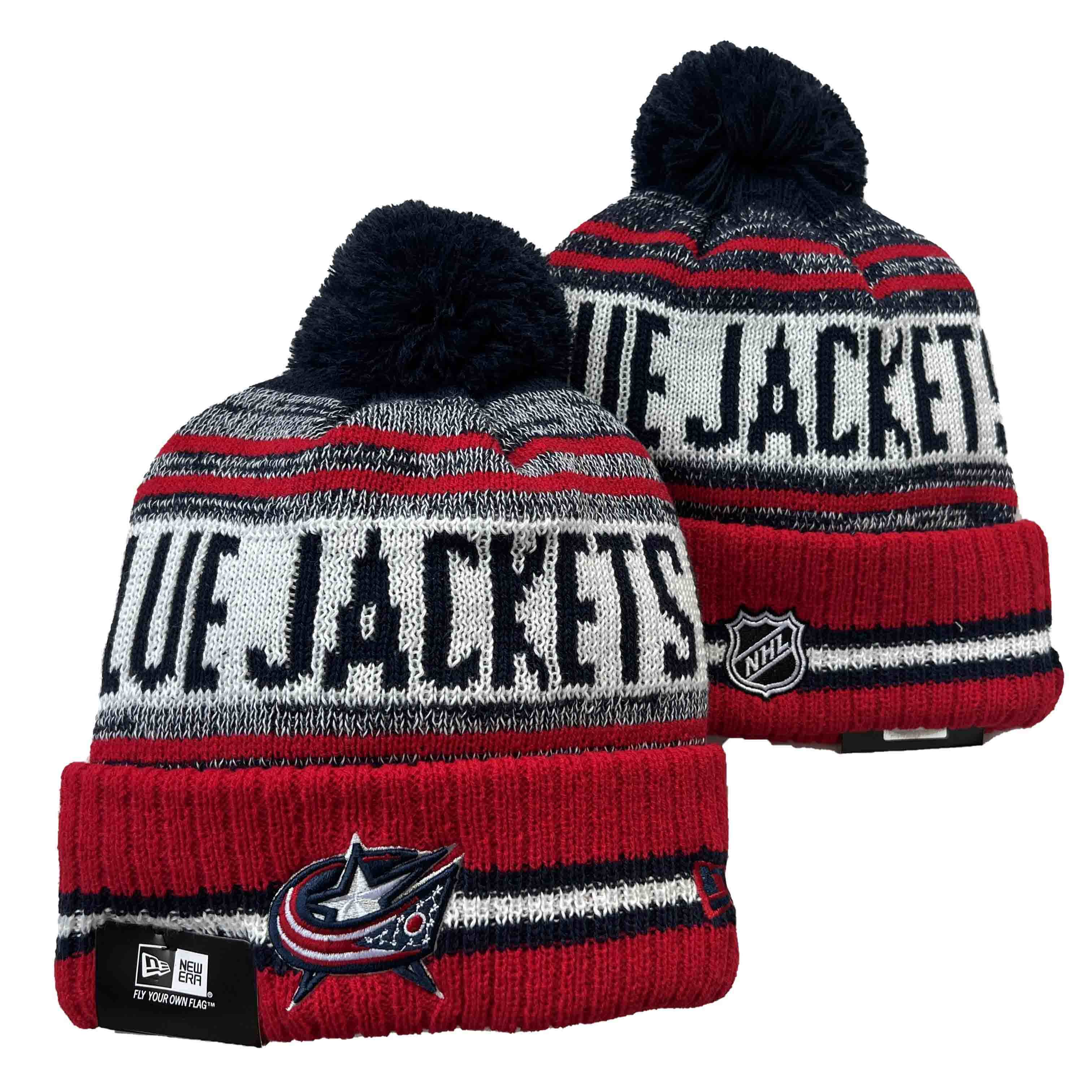 Columbus Blue Jackets  knit hat YD