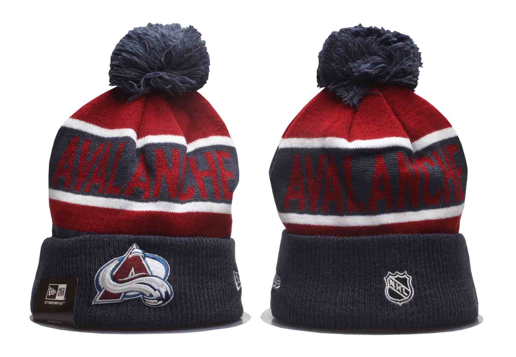 Colorado Avalanche knit hat YP1