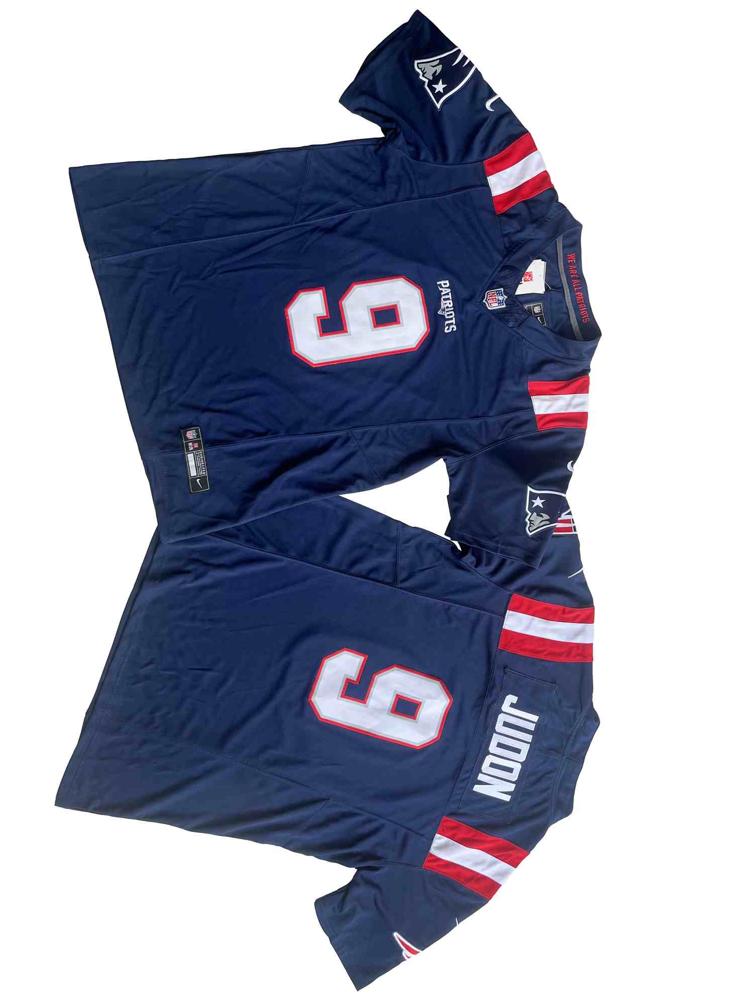 Men's New England Patriots 9# Matthew Judon Blue Vapor F.U.S.E. Limited Jersey