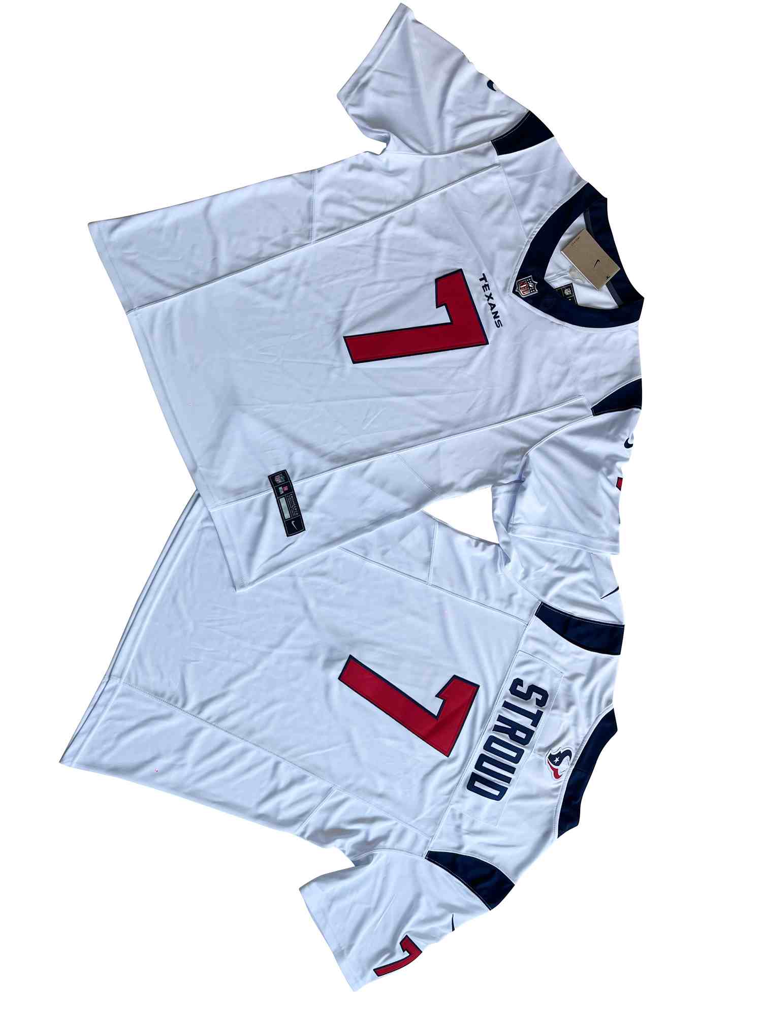 Men's Houston Texans #7 C.J. Stroud White  2023 F.U.S.E Vapor Untouchable Football Stitched Jersey