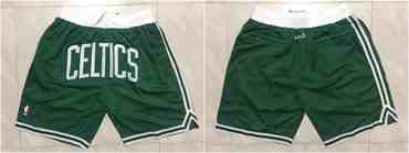 Celtics Green Just Don Mesh Shorts
