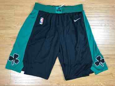 Boston Celtics Black Nike Authentic Shorts