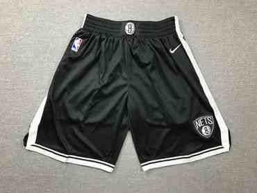 Nets Black Nike Swingman Shorts