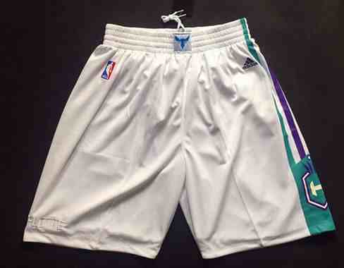 Men's Charlotte Hornets White Swingman Short